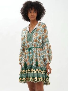 Oliphant Balloon Drop Mini- Montenegro Amber Dress Size Small